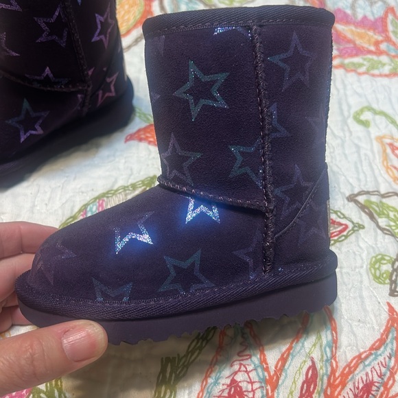 UGG Purple Toddler Boots - Picture 2 of 6